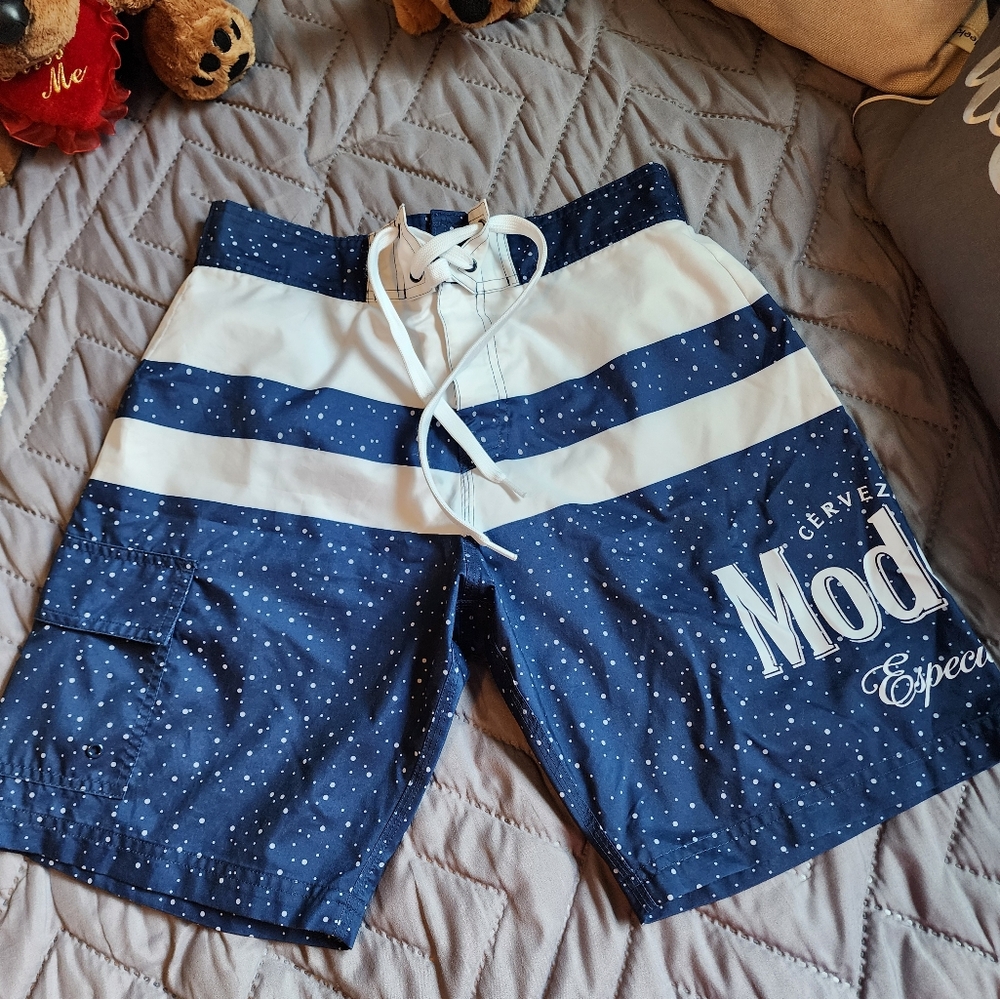 Men's Swim Trunks Quick Dry Shorts with Pockets